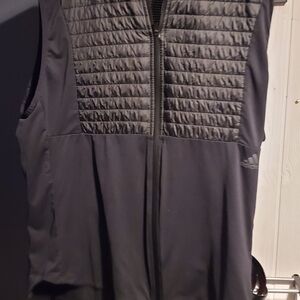 adidas Black Quilted Vest